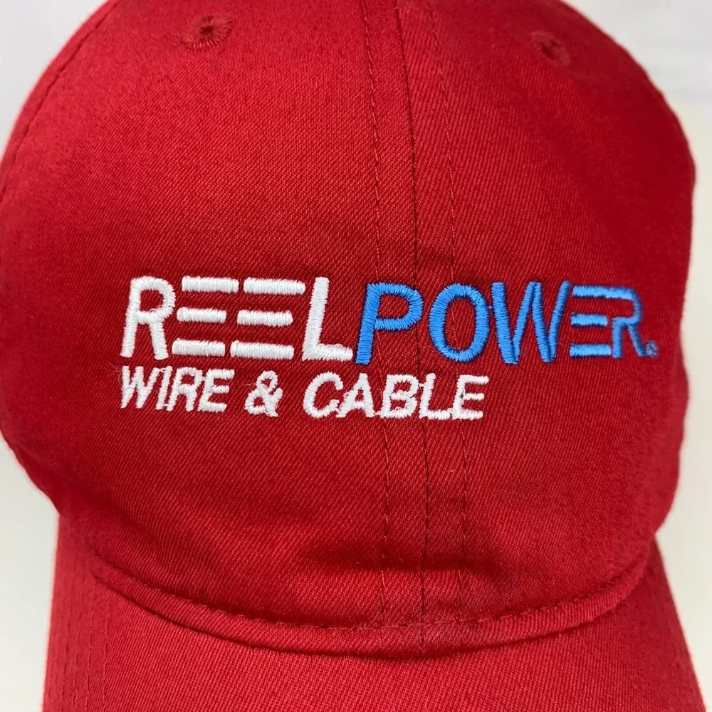 Reel Power Hat Nike Golf Wire US Flag Red White Blue Strapback OSFM Baseball Cap